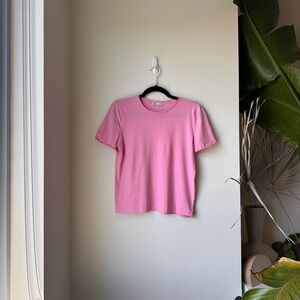 Zara Soft Pink Crew Neck Tee